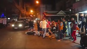 Při dopravní nehodě v thajském městě Pattaya byl zraněn český občan.
