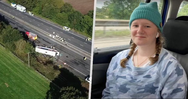 V Británii havaroval autobus plný školáků: Rodiče oplakávají Jessicu (†15)