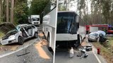 Tragická nehoda na Táborsku: Jeden mrtvý a několik zraněných dětí!