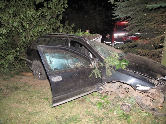 Září 2015: Mladý řidič zemřel při nehodě na Strakonicku, narazil do stromu.