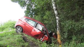 Tragická nehoda u Velkého Boru na Klatovsku