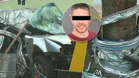 Řidič (†30) osobního auta nepřežil autonehodu: Narazil bokem do stromu