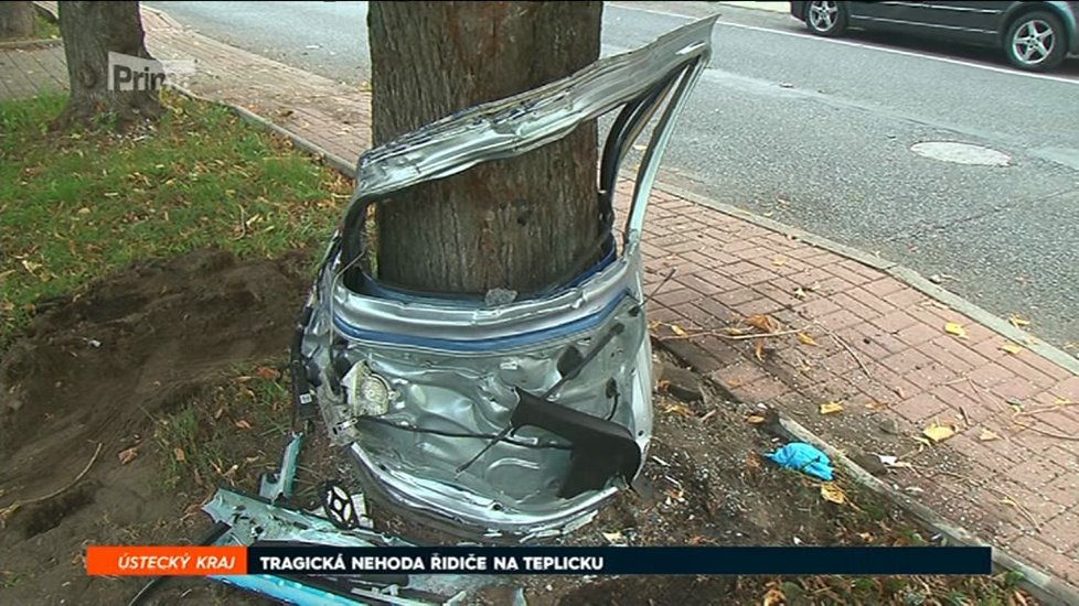 Řidič (†30) osobního auta nepřežil autonehodu: Narazil bokem do stromu