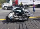 Jak bezpečná je poslední Toyota MR2? Tuhle nehodu řidič odnesl jen lehkými poraněními