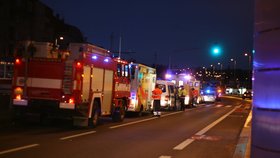 Nehoda se stala v prážské ulici Milady Horákové