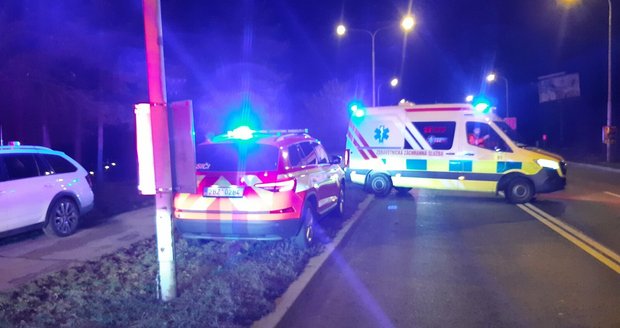 Při nehodě dvou tramvají v Brně se zranilo 9 lidí Při nehodě dvou tramvají v Brně se zranilo 9 lidí