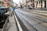 Během prázdnin nepojedou tramvaje po Vinohradské. Některé linky se zruší