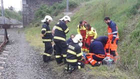 Vlak srazil v Horažďovicích na Klatovsku mladou ženu (21).