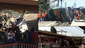 Při nehodě vlaku ve Francii zemřelo nejméně 7 lidí