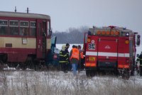 Na Kyjovsku narazil vlak do osobního auta