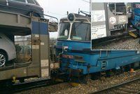 Na Jihlavsku vykolejil vlak: Zastavil dopravu na několik hodin a způsobil škodu v milionech