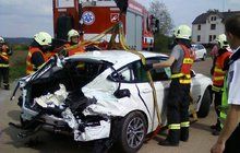 Pondělní srážka Pendolina! Strojvůdce: Vyjel jsem z oblouku a viděl auto...