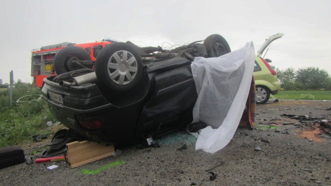 Čtyři lidé zemřeli při dopravní nehodě na Hodonínsku.