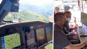 Při nehodě vrtulníku v Itálii zemřelo 5 lidí: Další dvě osoby stále pohřešují