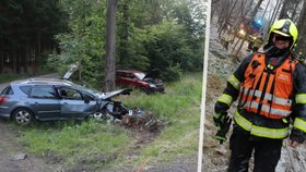 Záchranář a dobrovolný hasič Miroslav měl cestou do práce nehodu, kterou nepřežil.