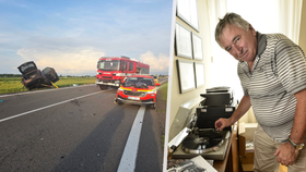 Jeden z nejbohatších Čechů měl vážnou autonehodu.
