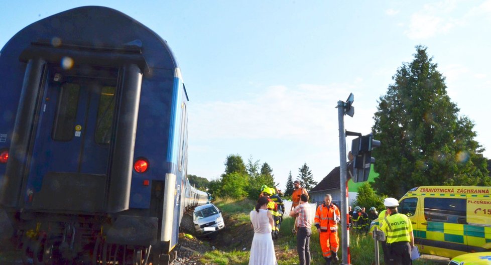 Loňská tragická nehoda na přejezdu ve Staňkově na Domažlicku