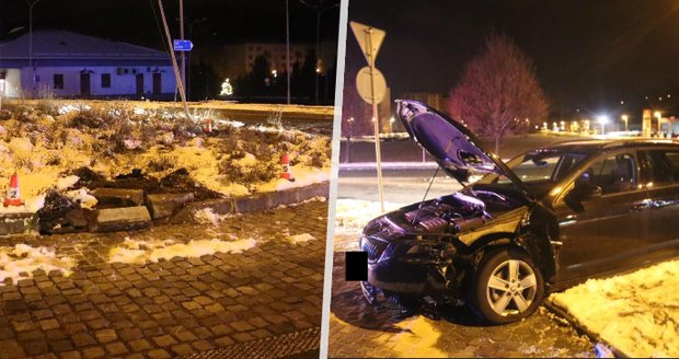 Adventní záhada v Luhačovicích: Policie přijela k dopravní nehodě, vůz prý nikdo neřídil! 