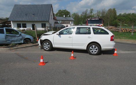 Takto auto dopadlo po nehodě.