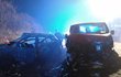 Policisté stále zjišťují, kdo ze čtyř pasažérů u Hořic řídil.