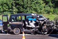 Smrtelná nehoda zablokovala dálnici D5: Řidič neměl šanci