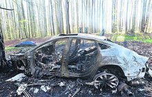 Audi shořelo, tři popálení!