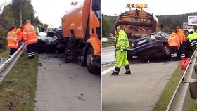 Tragická nehoda zablokovala na 37. km dálnici D1 ve směru na Prahu.