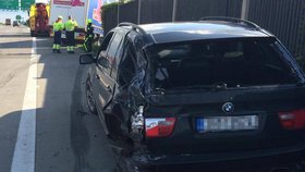 Nehoda kamionu blokovala část pražského okruhu.