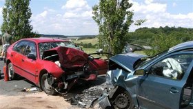 Šofér z toyoty (36) z Berouna nehodu nepřežil. 