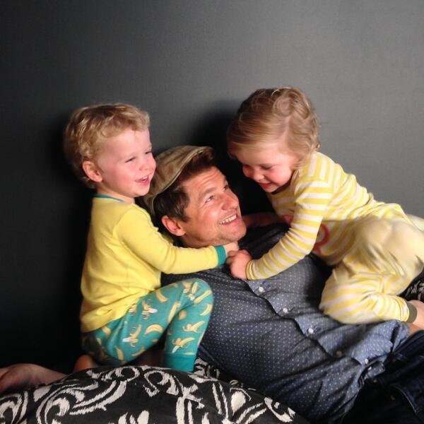 Neil Patrick Harris se svými dětmi.