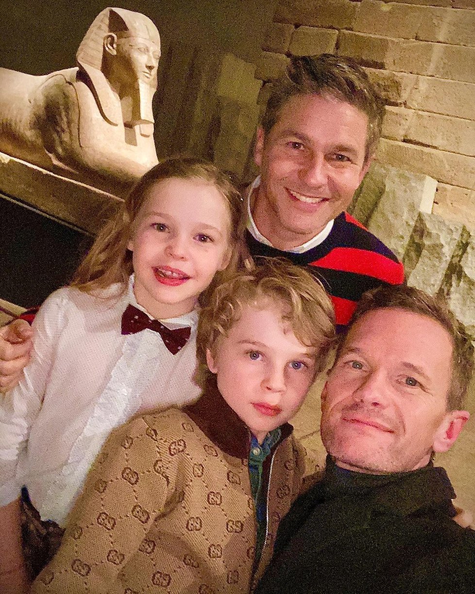 Neil Patrick Harris, jeho manžel David Burtka a jejich dvojčata