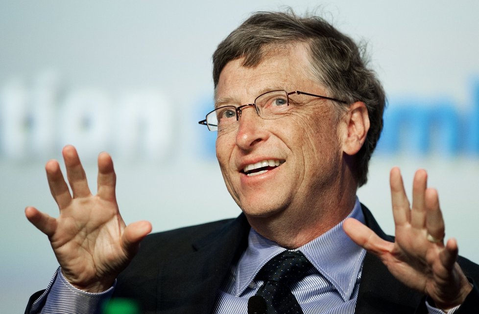 2. Bill Gates, 61 miliard dolarů, 56 let, zakladatel Microsoftu