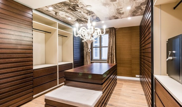 Luxusní byt 5+kk (235 m²) v ulici Divadelní v centru Prahy stojí 79 milionů Kč.