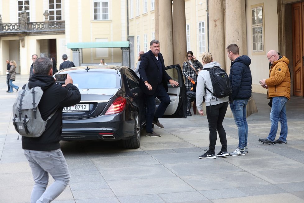 Prezidentův poradce Martin Nejedlý na Hradě