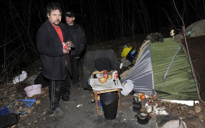 Nejhůře se s mrazy vypořádávají lidé bez domova.