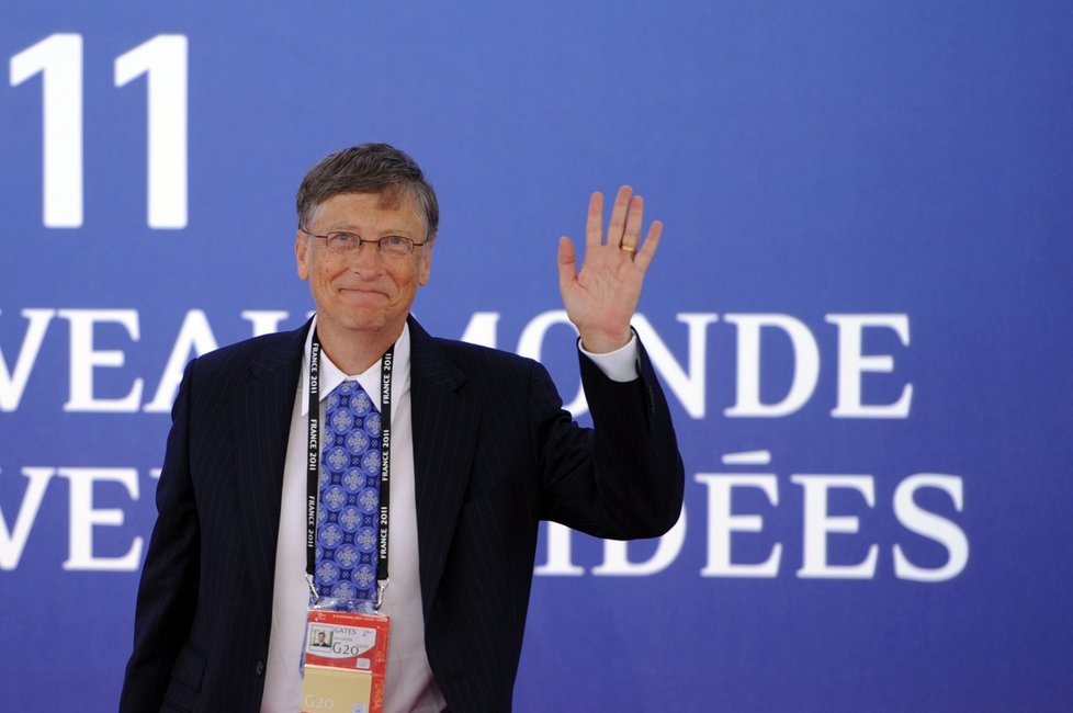 5. Bill Gates, zakladatel Microsoftu