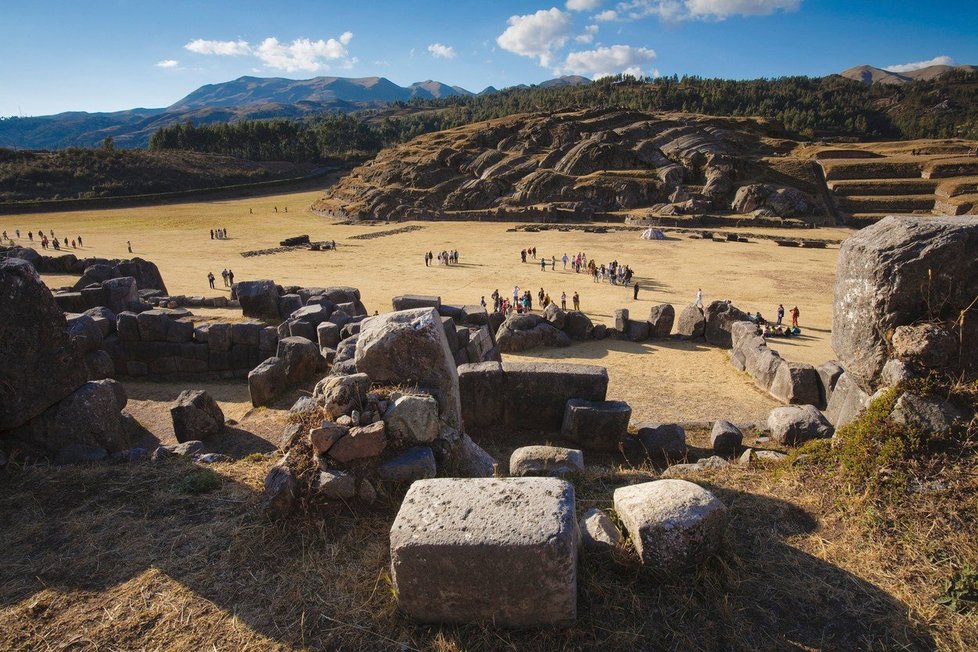 Pevnost Sacsayhuamán, místo, kde kompasy nefungují.