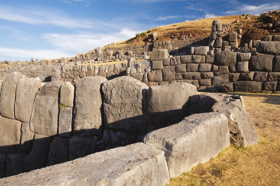 Pevnost Sacsayhuamán, místo, kde kompasy nefungují.