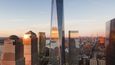 One World Trade Center s památníkem událostí 11. září