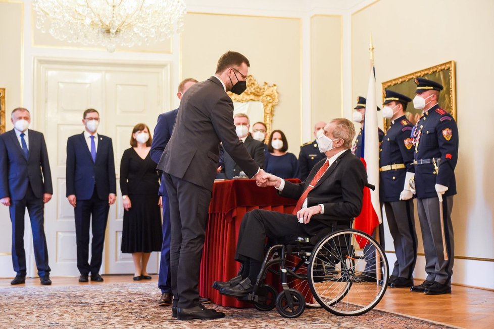 Prezident Miloš Zeman jmenoval do funkce ministra zemědělství Zdeňka Nekulu (KDU-ČSL) (3.1.2022)