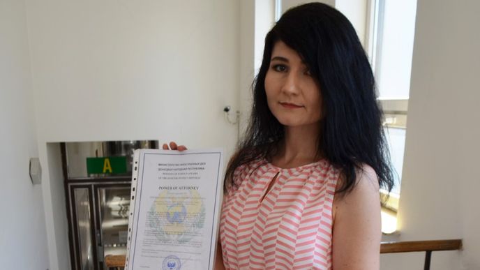Nela Lisková u soudu. Nela Lisková u soudu.