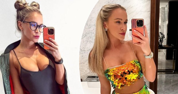 Nela Slováková dráždí v různých outfitech