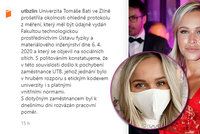 Slováková popřela zfalšování zprávy k rouškám: Univerzita podvodníka odhalila!