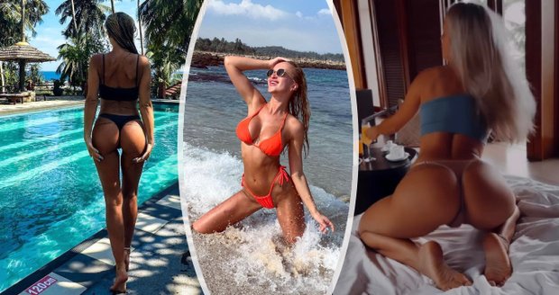 Nela Slováková svádí na Srí Lance.