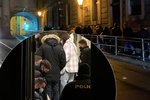 Policisté rozprášili další nelegální party v Praze (15. ledna 2021).