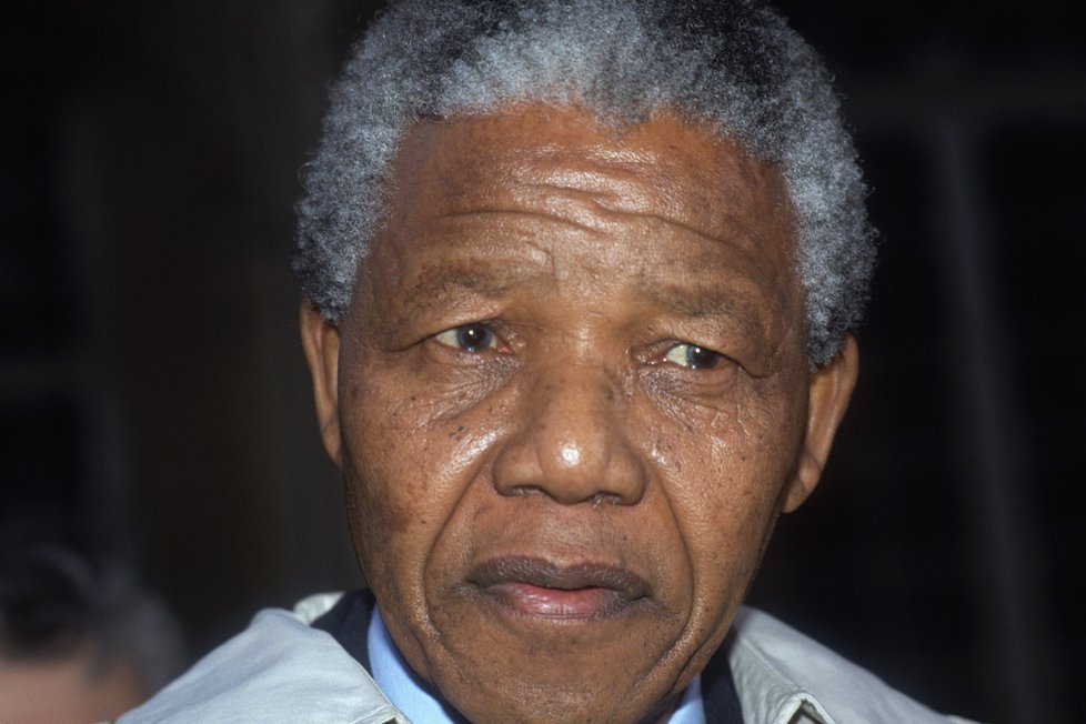 Bývalý jihoafrický prezident Nelson Mandela