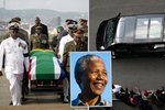 Rakev Nelsona Mandely převezli do sídla jihoafrické vlády, kde bude do pátku vystavena