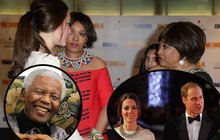 Mandela (†95) umíral, když měl v Londýně premiéru jeho životopisný film: William a Kate utírali slzy!  