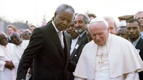 16. září 1995 s papežem Janem Pavlem II.