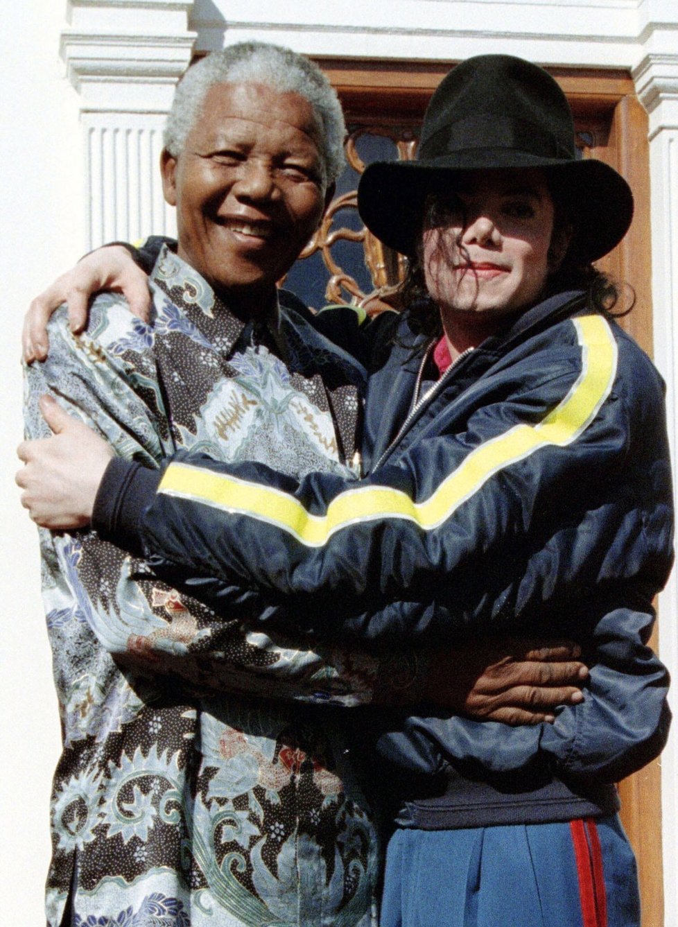 Mandela se znal i s králem popu Michaelem Jacksonem.